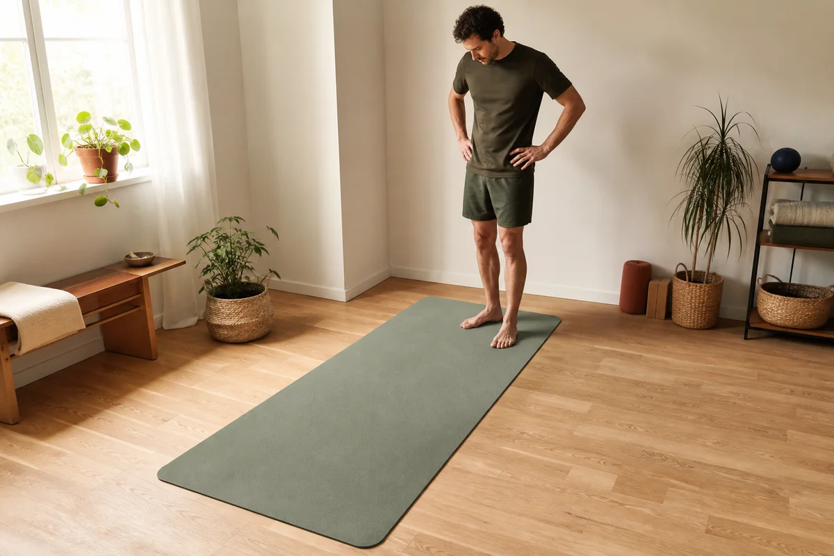 Best Yoga Mat for Men: 4 Picks by Size, Grip and Carry Weight