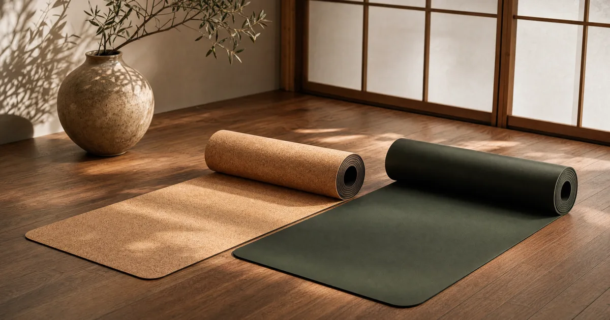 Cork vs Rubber Yoga Mat: Which One Fits Your Practice