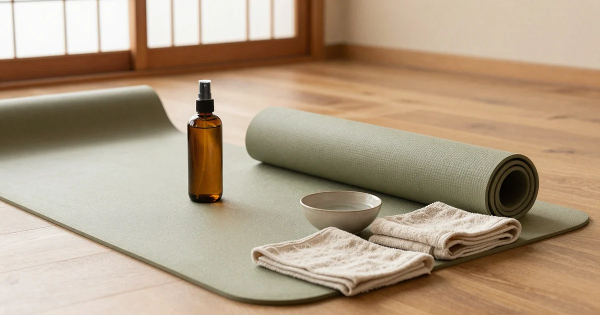 How to Clean a Yoga Mat (Without Damaging It)