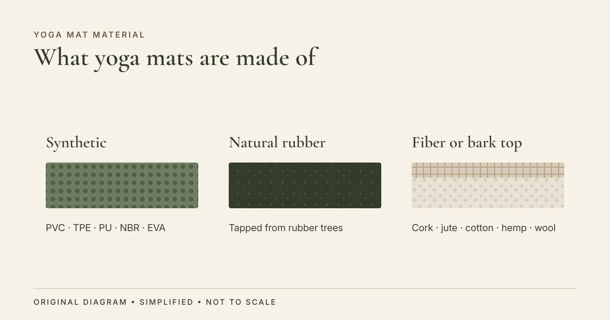 Yoga Mat Material Guide: What Yoga Mats Are Made Of