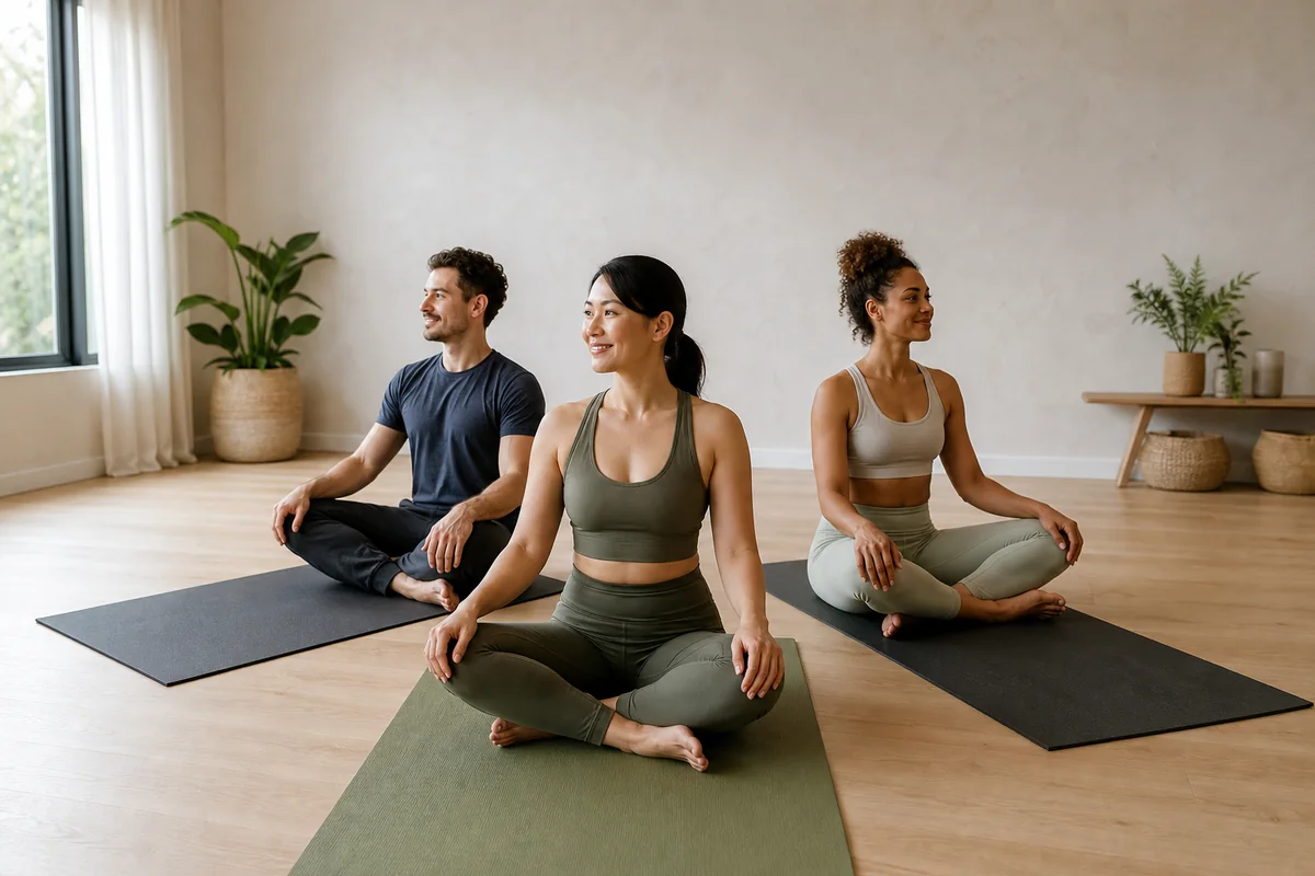 Yoga Poses for 3 People: A Safe 15-Minute Beginner Routine